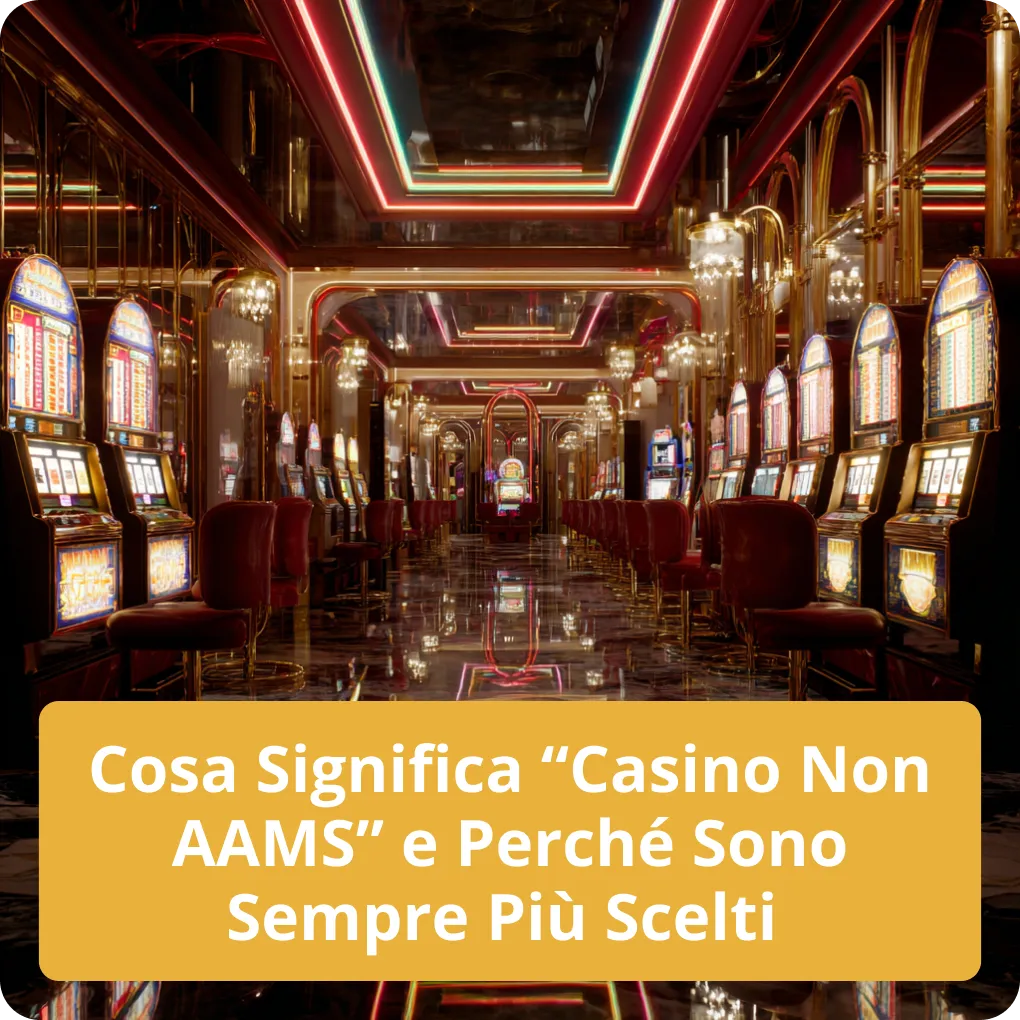 Cosa Significa “Casino Non AAMS” e Perché Sono Sempre Più Scelti – spiegazione breve Cosa Significa “Casino Non AAMS” e Perché Sono Sempre Più Scelti